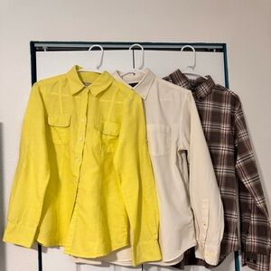 CURATED Boyfriend CAPSULE by Banana Republic|, 100% Luxe Cotton & Linen | S-M